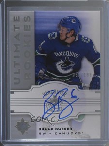 2017 Ultimate Collection 2007-08 Retro Rookies /199 Brock Boeser Rookie Auto RC