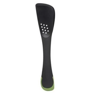 5-in-1 Kitchen Cooking Utensil Slotted & Solid Spoon Cutting Edge Spatula Turner - Picture 1 of 1