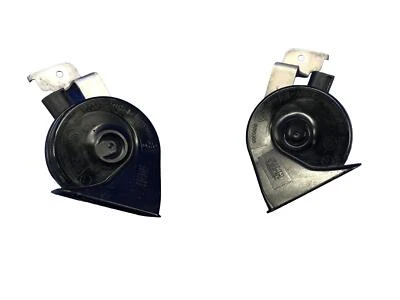 2014 2015 2016 2017 BMW I8 OEM ALTO TOM SOLITÁRIO NOTA BUZINA SINAL CONJUNTO DE 2 - Imagem 1 de 4