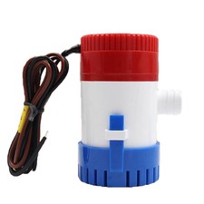 1100GPH DC 12V Electric Marine Submersible Bilge Sump Water Pump for Boat Yacht