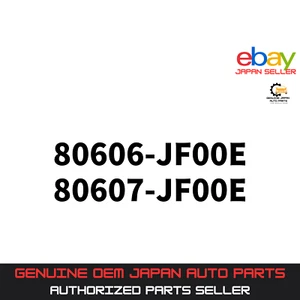 NISSAN GENUINE GT-R R35 FRONT OUTSIDE DOOR HANDLE ASSY RIGHT & LEFT PAIR SET OEM - Picture 1 of 1