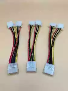 3X 4-pin Molex Male to 2x Female Power Splitter Cables 03315100 - Picture 1 of 1