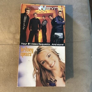Nsync Britney Spears VHS Movie Your #1 Video Requests & More Vintage 2000 - Picture 1 of 4