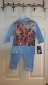 Disney Set, Principessa aggrovigliata neonato taglia 24M, felpa con cappuccio, multicolore, nuova con etichetta  - Foto 1 di 4
