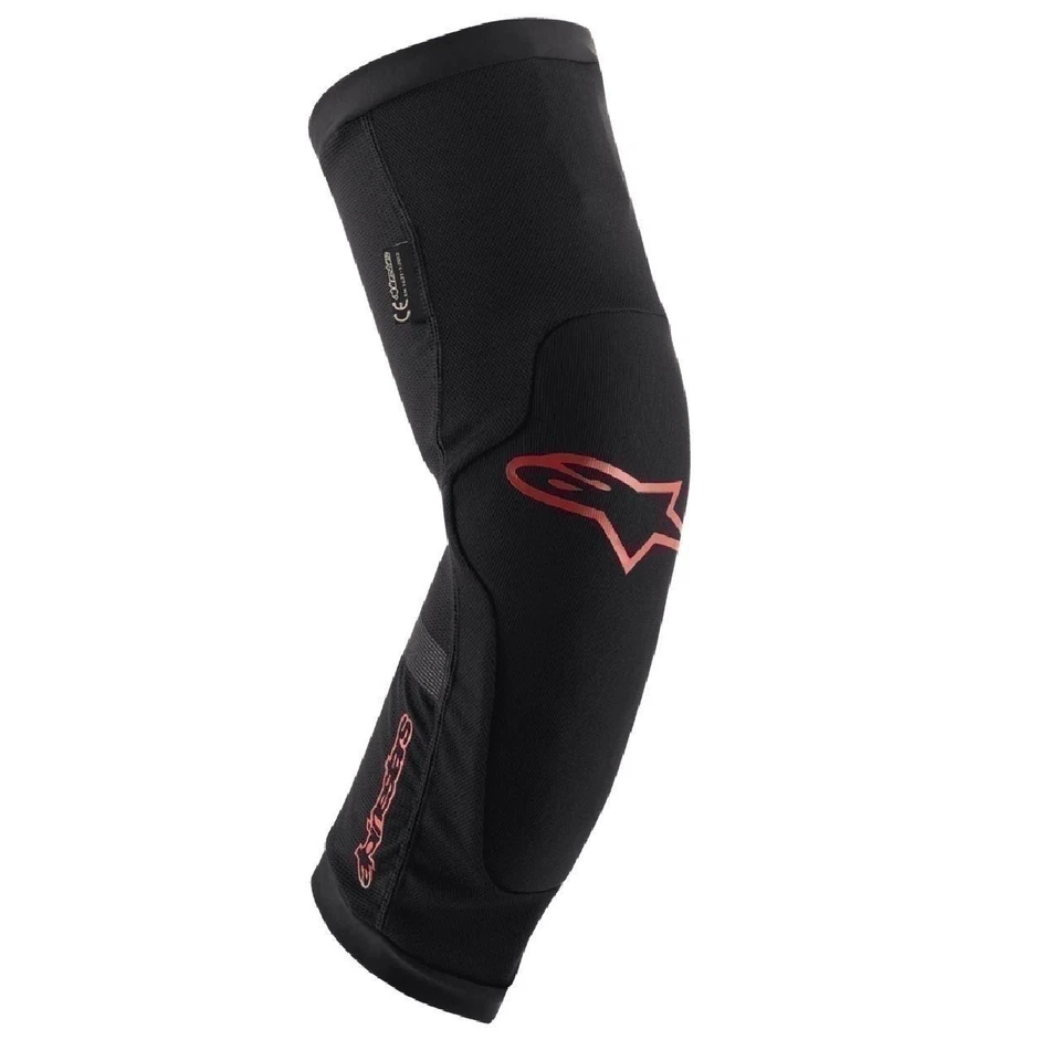 Alpinestars Paragon Plus Knee Protector Black/Red | MTB Protector - Image 1 of 3