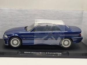 BMW Alpina B3 3.2 Cabriolet metallic-blau Basis E36 1996 1:18 MCG18320 - Bild 1 von 4