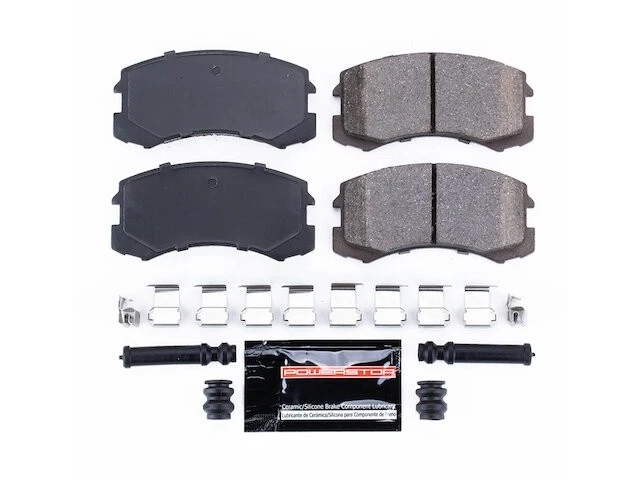 Front Brake Pad Set For 02-07 Mitsubishi Lancer OZ Rally ES LS Sportback YK91V6 - Image 1 of 1