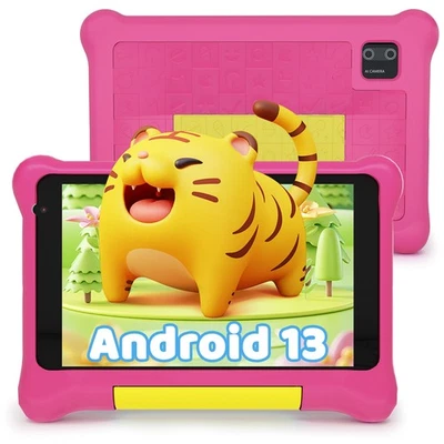 NEU 7-Zoll-Tablet für Kinder 3-12 1080*800 5GB RAM + 32GB ROM WIFI Bluetooth  - Bild 1 von 4