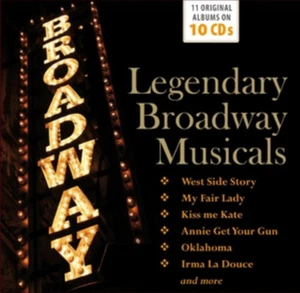 LEGENDARY BROADWAY MUSICALS NEW CD - Picture 1 of 1
