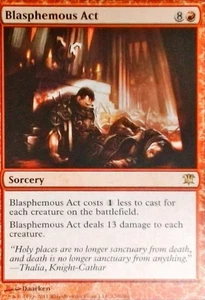 Magic | Innistrad | Blasfemous Act | 130 | Casi nuevo - Imagen 1 de 1