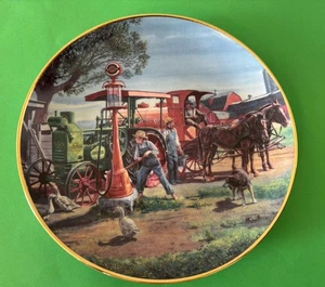 “Fill ’er Up” Farmland Memories 8” Danbury Mint Plate By Mort Kunstler - Picture 1 of 5
