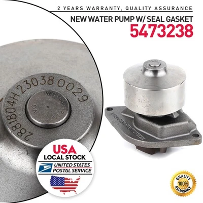 New 5473238 Water Pump Fits For Dodge Ram 2500 3500 2007-2012 6.7L Cummins Turbo — 第 1/4 张图片