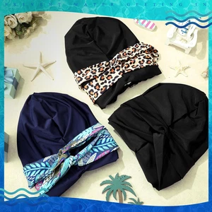 3 Pcs Swim Cap Large Swimming Turban for Women Youth Extra Thick Curly Hair Keep - Picture 1 of 6