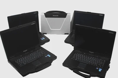 Lot/5 Panasonic Toughbook CF-52 MK5 Laptops CF52VAABY1M Rugged Business Notebook - Image 1 of 4