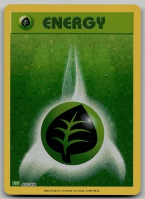 Basic Grass Energy Classic Collection Trading Card Game Classic 033/034 NM - Image 1 of 2
