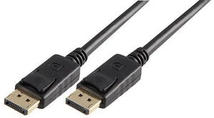 PRO SIGNAL - Kabel DisplayPort Lelaki ke Lelaki 2m Hitam - Boleh Dikunci - Picture 1 of 1