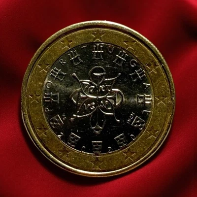 1 euro coin 2020, Portugal - Image 1 of 2