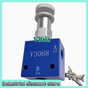 V3068 Hydraulic Valve Manually Adjustable Pressure Relief Valve With Valve Block - Picture 1 of 8