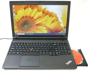 Laptop SSD i7 Windows 11 Pro 15.6 Lenovo ThinkPad 16GB 256GB 128GB WiFi Backlit - Picture 1 of 14