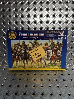 Italeri French Dragoons Chevalerie De Ligne No 6015.  1/72 New In Box - Image 1 of 4
