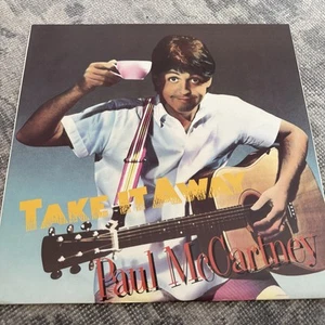 Paul McCartney Take It Away 12“ Vinyl U.K. Import Parlophone - Picture 1 of 4