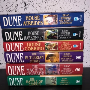 Brian Herbert PRELUDE TO DUNE & LEGENDS Complete Lot of 6 Set Hardcover HC Books - Picture 1 of 10