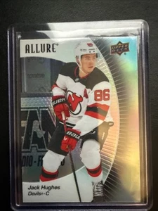 Jack Hughes, Black Rainbow #97 - 2023-24 Upper Deck Allure - Picture 1 of 2