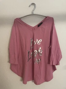 Damen Bluse Gr.56/58, Rosa - Bild 1 von 3