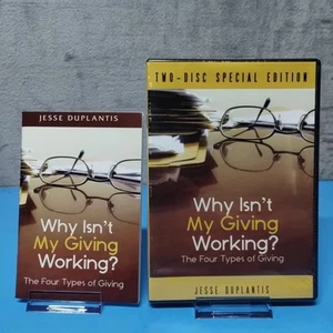 Why Isn't My Giving Working? : The Four Types of Giving by Jesse Duplantis DVD - Imagen 1 de 2