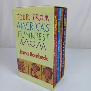 Bücher, Erma Bombeck vier aus Amerikas lustigste Mutter Set in Schachtel (4 Taschenbücher) - Bild 1 von 10