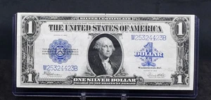 1923 Large Size $1 silver cert  AU (B157) - Picture 1 of 2