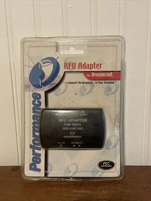 SEGA DREAMCAST RFU Adaptor NIB by InterAct New Old Stock, Sealed Package - Image 1 of 4
