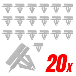 Clips de moldeo de panel balancín automático Mean Mug 20x para GM Chevy Buick Pontiac 10323057 - Imagen 1 de 4