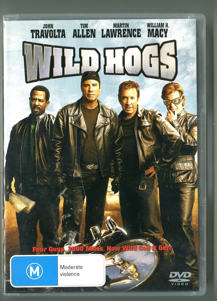 DVD  - 'WILD HOGS'  (Region 4) - image 1 of 1