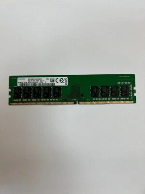 Open Box Samsung 8GB 1Rx8 PC4-3200 ECC UnBuffered (M391A1K43DB2-CWE) - Image 1 of 2