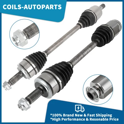 Pair Front Right Left CV Axle Shaft For Honda Civic 1.5L 2016 2017 2018 2019 - Image 1 of 4