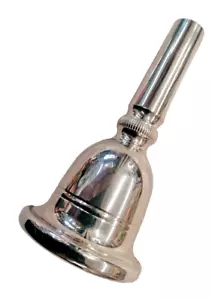Jk Exclusive Bocchino per Tuba 3A Becco in Ottone Argentato Mouthpiece T3A - Foto 1 di 9