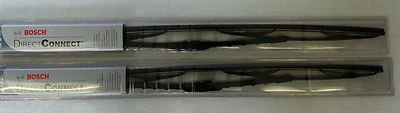BOSCH Direct Connect Fitment Wiper Blade Set of 2 Front Left + Right 22 & 22 - Image 1 of 3