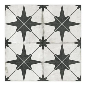 Sunwings 12"x12" Patterned Star Stone Composite Peel & Stick Wall Tile (10-Pack) - Picture 1 of 9