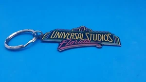 VIntage 90's Logo Universal Studios Florida Souvenir Key Chain - Picture 1 of 5