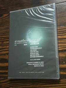 NEW / Nelson / Bach: St. Matthew Passion (2-DVD Set)) - Gura; Morscheck; Crowe.. - Imagen 1 de 2
