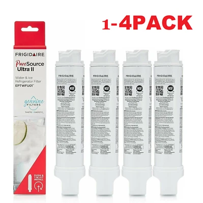 1-4Pcs Frigidaire EPTWFU01 Pure Source Ultra II Refrigerator Water Filter Sealed - Image 1 of 4
