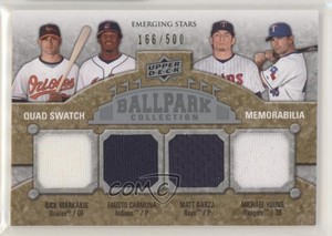 2009 Ballpark Collection /500 Nick Markakis Roberto Hernandez Matt Garza #225