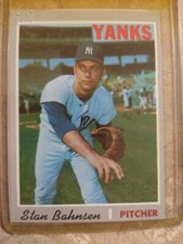 Stan Bahnsen New York Yankees Card #568