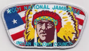 JSP - INDIAN NATIONS COUNCIL - 2001 NATIONAL JAMBOREE - LGY BORDER - Bild 1 von 1