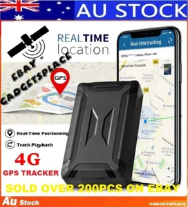 ✅Sold 200pcs AU STOCK 4G Sim GPS Tracker Magnetic car Vehicle Real Time Tracking - Picture 1 of 10