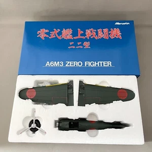 WW2 "ZEKE" Zero Carrier Fighter Model 22 A6M3 Marushin 1/48 Diecast In stock - Picture 1 of 15