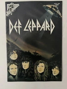 Def Leppard comic Rock Fantasy Comics September, 1990 1st Printing ! - Picture 1 of 5