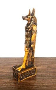 God Anubis Sculpture - Stunning Stone Craft - Picture 1 of 14