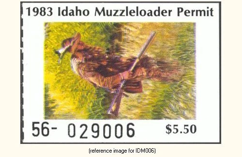 D2K Idaho Muzzle-Loading 1983 $5.50 - Image 1 of 1